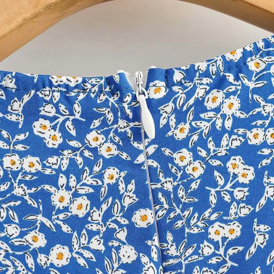 June | Floral Short Dress