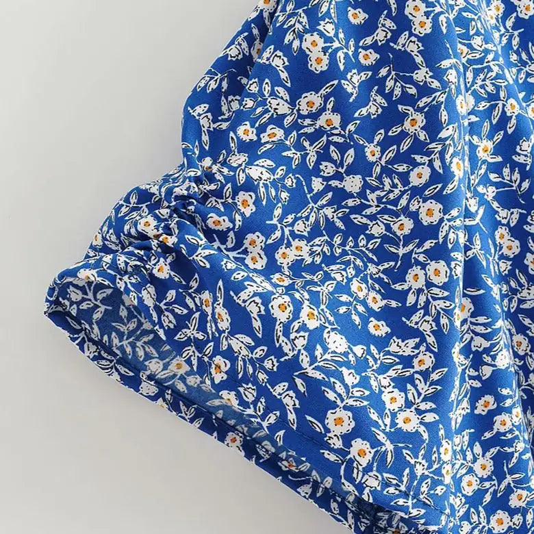 June | Floral Short Dress
